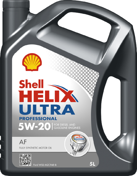 Моторное масло SHELL 5W20 HELIX ULTRA PROFESSIONAL AF, 5л